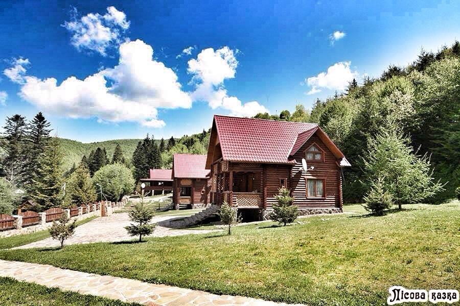 Hotel Lisova Kazka Zhdeniievo Exterior foto